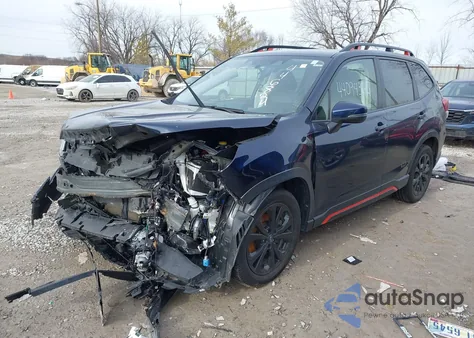 2022 Subaru Forester Sport from USA, damaged, VIN JF2SKAJC0NH446824